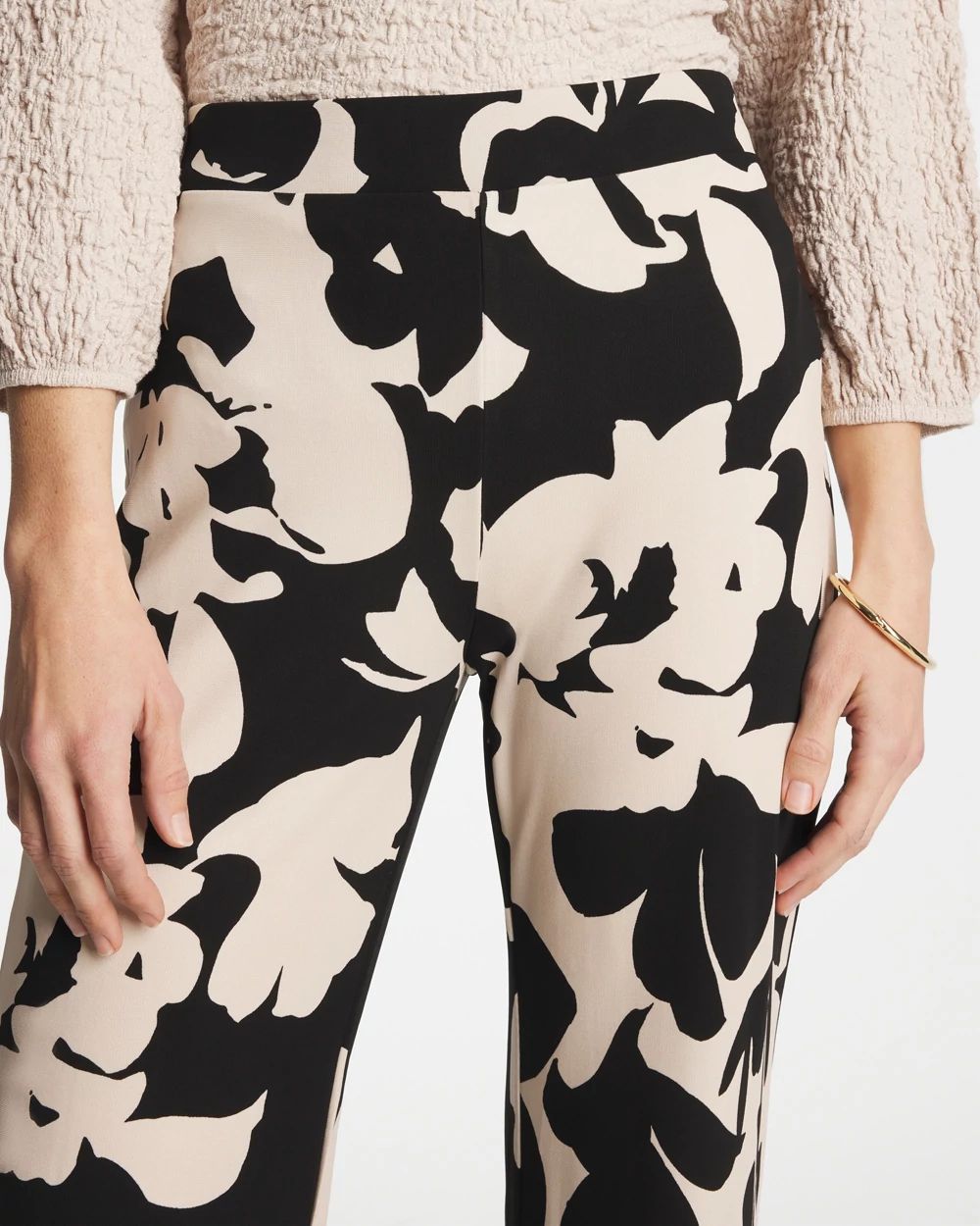 Shadow Blossom Matte Jersey Pants | Chico's